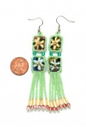 Double Drop Flower Earrings